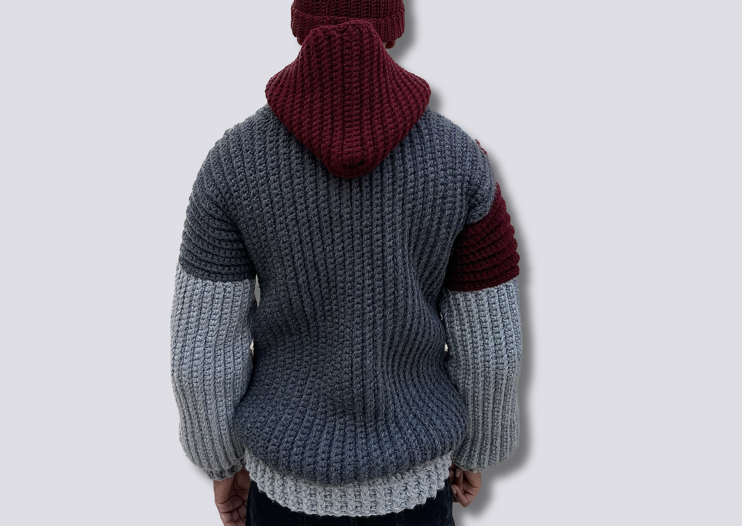 Grey Apple Sweater